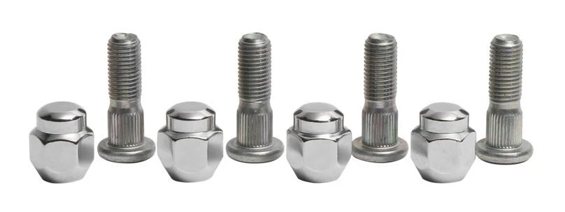 Quad Boss Front Wheel Stud and Lug Nut Kit