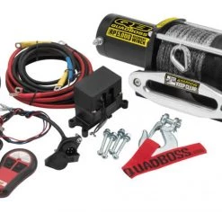Quad Boss Sales -Quad Boss Sales quad boss qb winch5000 lb w cable dyneema rope 3