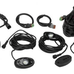Quad Boss Rock Light Kit w / Harness