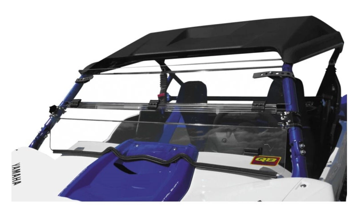 Quad Boss UTV Folding Windshield Polaris Ranger 2011-2014 Clear [Open Box] - Image 5