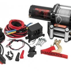 Quad Boss Winch 3500 Lb -Quad Boss Sales quad boss winch3500 lb wire cable 3
